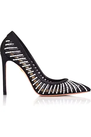 Aquazzura Femme, Chaussures, Noir, Taille: 39 EU Élégantes Escarpins à Talons Hauts
