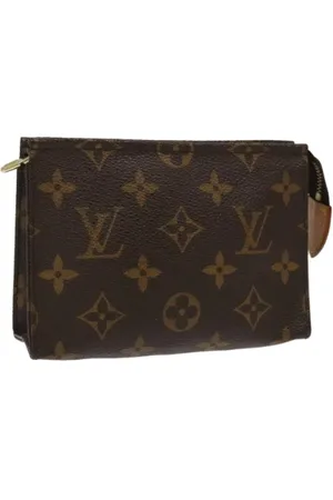 LOUIS VUITTON Femme, Pre-owned, Brun, Taille: ONE Size Pre-owned Toile trousses-de-toilette