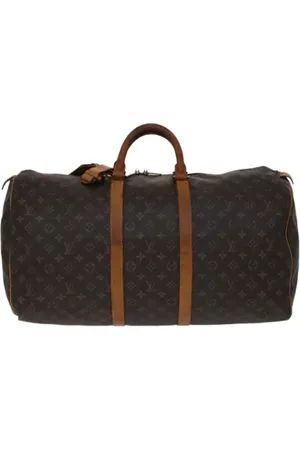 LOUIS VUITTON Femme, Pre-owned, Brun, Taille: ONE Size Pre-owned Toile sacs-de-voyage