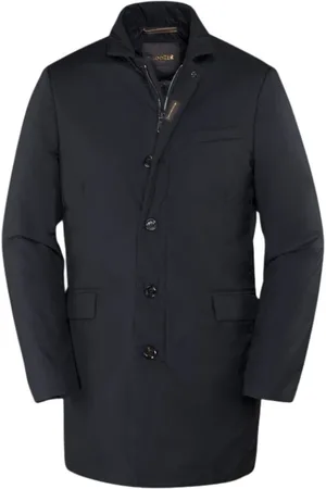 MOORER Homme, Manteaux, Bleu, Taille: L Dante-Op