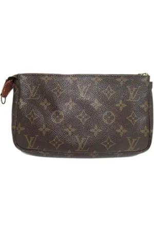 LOUIS VUITTON Femme, Pre-owned, Brun, Taille: ONE Size Pre-owned Toile pochettes-minaudieres