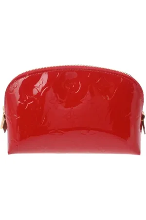 LOUIS VUITTON Femme, Pre-owned, Rouge, Taille: ONE Size Pre-owned Toile trousses-de-toilette