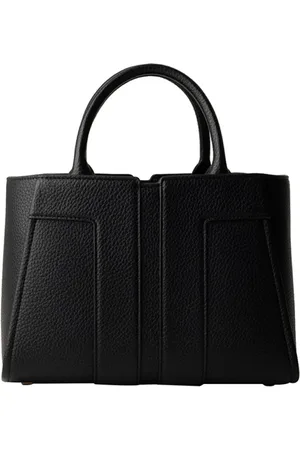 Elisabetta Franchi Femme, Sacs, Noir, Taille: ONE Size Sac à main noir chic avec détails dorés