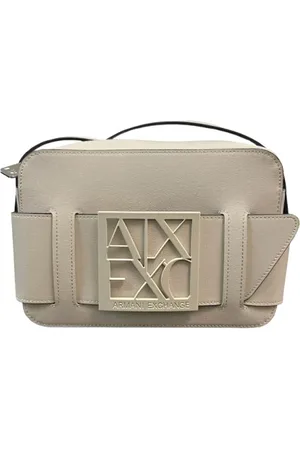 Armani Exchange Femme, Sacs, , Taille: ONE Size Élégant sac à main avec détails dorés