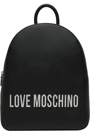 Moschino Femme, Sacs, Noir, Taille: ONE Size Sac à dos noir élégant et polyvalent