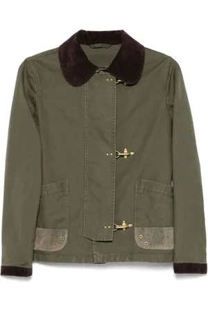 FAY Femme, Vestes, Vert, Taille: 44 FR Parka Verte Vêtements d
