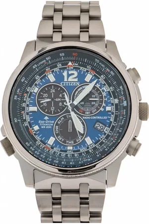 Citizen Femme, Accessoires, Bleu, Taille: ONE Size Cb5850-80L - Crono Pilot Super Titanium