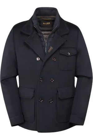 MOORER Homme, Manteaux, Bleu, Taille: 3XL Boeri-Bab