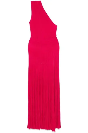 ANTONINO VALENTI Femme, Robes, Rose, Taille: 38 FR Rose Shocking Robe Une Épaule