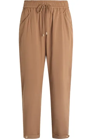 Liu Jo Femme, Pantalons, Brun, Taille: 38 FR Pantalon Élégant Marron