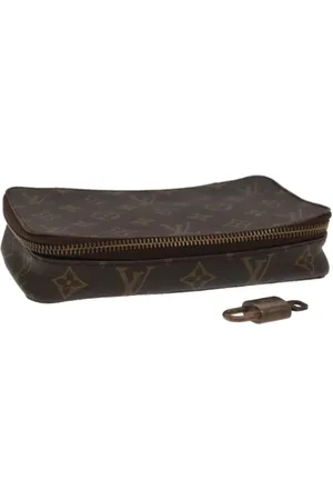 LOUIS VUITTON Femme, Pre-owned, Brun, Taille: ONE Size Pre-owned Toile trousses-de-toilette