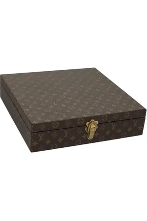 LOUIS VUITTON Femme, Pre-owned, Brun, Taille: ONE Size Pre-owned Toile trousses-de-toilette