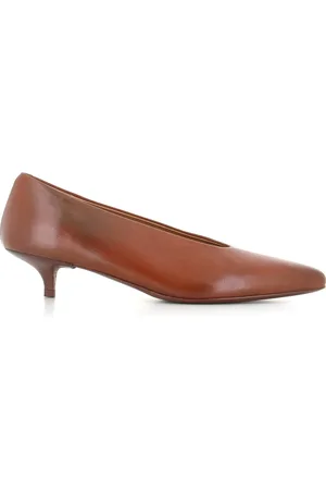 MARSÈLL Femme, Chaussures, Brun, Taille: 40 EU Escarpins en cuir marron bout pointu