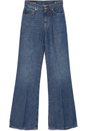 Dondup Femme, Jeans, Bleu, Taille: W30 Jean en Denim de Coton Bleu