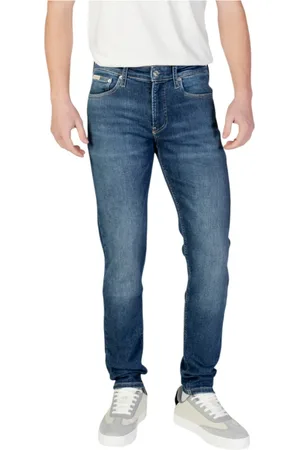 Calvin Klein Homme, Jeans, Bleu, Taille: W31 L32 Jean Droit en Denim Classique