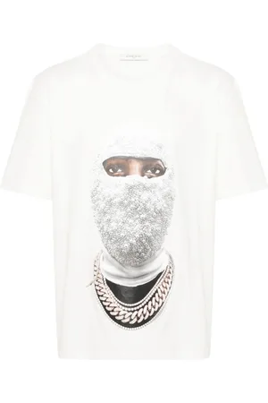 Ih Nom Uh Nit Homme, Tops, Blanc, Taille: XL T-shirt blanc Future Mask avec logo