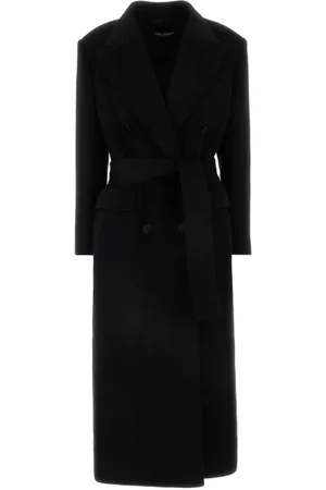 Dolce & Gabbana Femme, Manteaux, Noir, Taille: 36 FR Manteaux Élégants pour Toutes Saisons