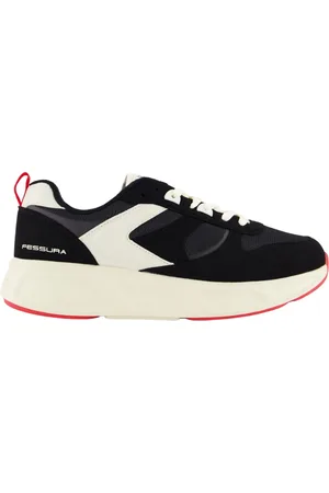 FESSURA Homme, Sport, Noir, Taille: 44 EU Chaussures de course pour hommes