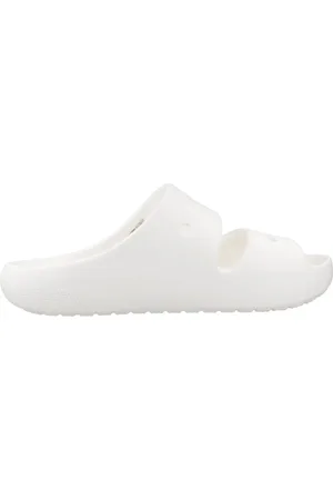 Crocs Femme, Chaussures, Blanc, Taille: 42 EU Sandalette Classique pour Journées Estivales