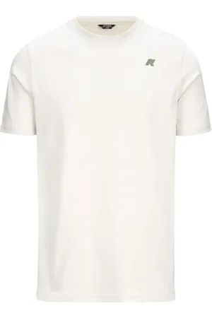 K-Way Homme, Tops, Blanc, Taille: L T-shirt en jersey de coton avec monogramme Ascii