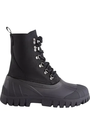 Stutterheim Unisex, Chaussures, Noir, Taille: 42 EU Bottes de Canard Urbaines Cordura