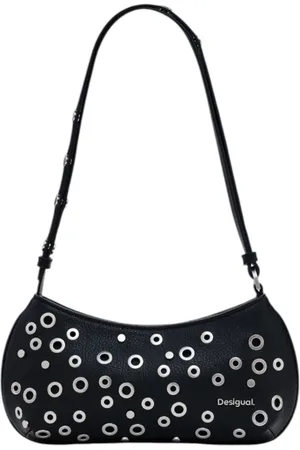 Desigual Femme, Sacs, Noir, Taille: ONE Size Sac Fourre-tout Noir Style Printemps/Été