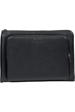 Armani Exchange Homme, Accessoires, Noir, Taille: ONE Size Portefeuille Homme en Polyester Noir