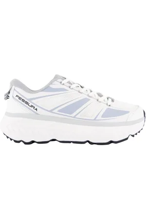 FESSURA Homme, Chaussures, Blanc, Taille: 44 EU Chaussures de trail pour hommes