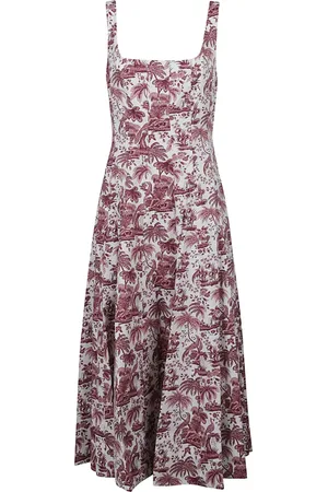 Staud Femme, Robes, Multicolore, Taille: 36 FR Robe Élégante Wells pour Femmes
