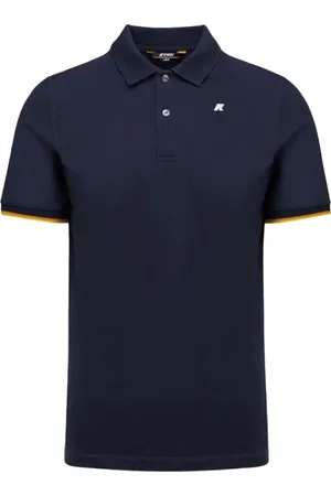 K-Way Homme, Tops, Bleu, Taille: 2XL Polo en Coton Stretch