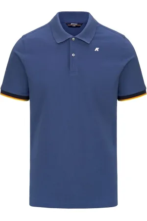 K-Way Homme, Tops, Bleu, Taille: XL Polo en Coton Stretch