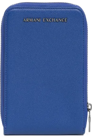 Armani Exchange Homme, Sacs, Bleu, Taille: ONE Size Sac Bandoulière Élégant avec Sangle Réglable