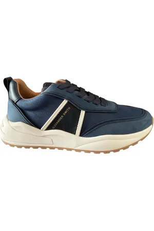 Alexander Smith Homme, Chaussures, Bleu, Taille: 44 EU Bleu Dover Baskets Élégantes