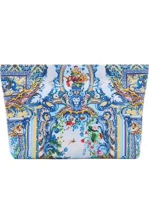 Camilla Femme, Sacs, Bleu, Taille: ONE Size Pochette de Maquillage Inspirée du Portugal