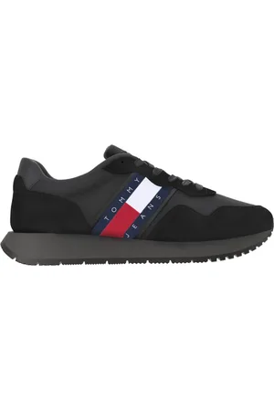 Tommy Hilfiger Homme, Chaussures, Noir, Taille: 45 EU Baskets Noires pour Homme