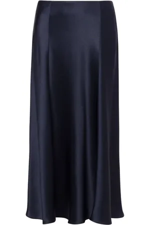 Alberta Ferretti Femme, Jupes, Bleu, Taille: 36 FR Collection de Jupes Midi Chic