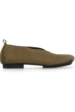 UMA WANG Femme, Chaussures, Vert, Taille: 36 EU Ballarines en cuir vert
