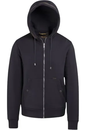 MOORER Homme, Sweatshirts et sweats à capuche, Bleu, Taille: 3XL Jux-Sft
