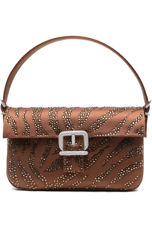 GEDEBE Femme, Sacs, Brun, Taille: ONE Size Sac bandoulière marron Habibi