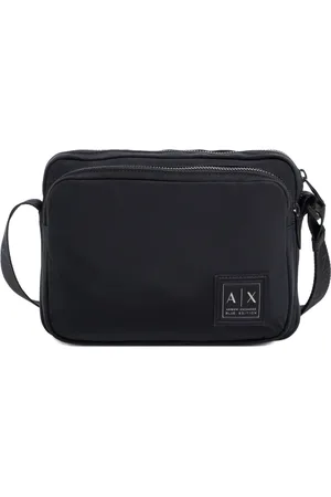 Armani Exchange Homme, Sacs, Bleu, Taille: ONE Size Sac Bandoulière élégant avec bandoulière réglable