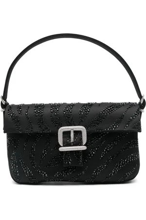 GEDEBE Femme, Sacs, Noir, Taille: ONE Size Sac bandoulière noir Habibi
