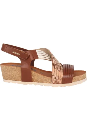 Mephisto Femme, Chaussures, Brun, Taille: 40 EU Sandales marron élégantes