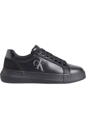 Calvin Klein Femme, Chaussures, Noir, Taille: 36 EU Baskets Chunky Noires pour Femmes