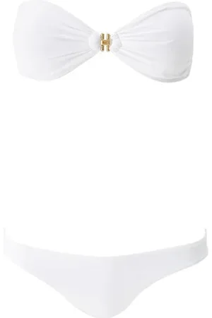 Melissa Odabash Femme, Maillots de bain, Blanc, Taille: 38 FR Ensemble Bikini Blanc Istanbul