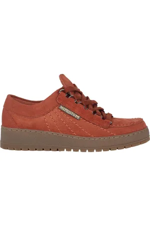 Mephisto Homme, Chaussures, Rouge, Taille: 46 EU Chaussure à lacets rouge pour homme
