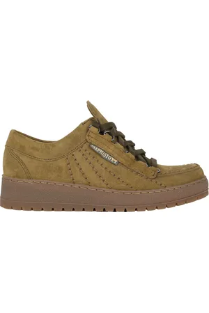 Mephisto Homme, Chaussures, Vert, Taille: 40 1/2 EU Baskets à lacets vertes Rainbow