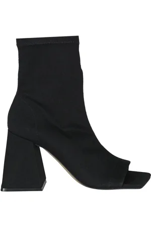 vic matiè Femme, Chaussures, Noir, Taille: 40 EU Bottes en Tissu à Bout Carré Asymétrique