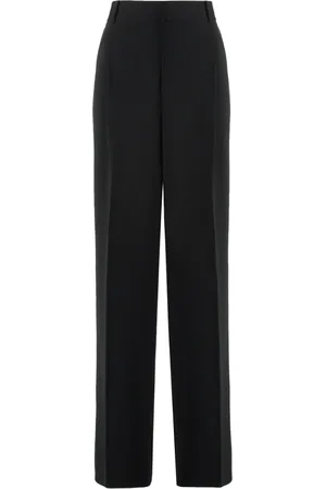Michael Kors Femme, Pantalons, Noir, Taille: 40 FR Chic Pantalon en crêpe avec poches arrière