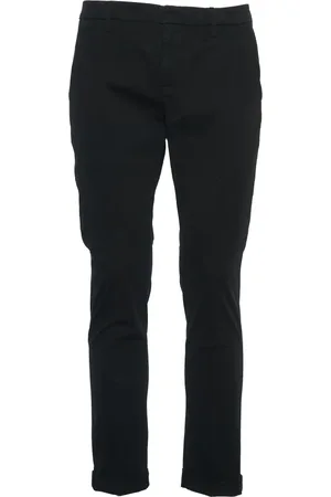 Dondup Homme, Pantalons, Noir, Taille: W36 Élégant Pantalon Chino Noir