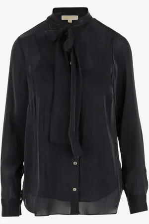 Michael Kors Femme, Blouses et Chemises, Noir, Taille: 40 FR Chemise élégante